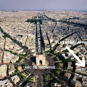 Cosy Arc De Triomphe Champs Elysees , Parigi Francia